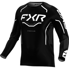 [Color:::Black / White] FXR Podium Relay MX Jersey