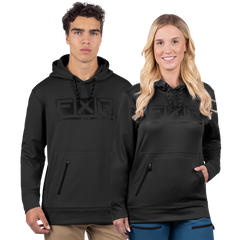 [Color:::Asphalt / Black] FXR Unisex Podium Tech Pullover Hoodie