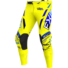 [Color:::Yellow / Navy / Blue] FXR Podium Gladiator MX Pant