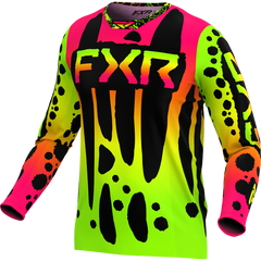 FXR Youth Podium MX Jersey Frogger