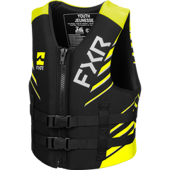 [Color:::Black / HiVis] FXR Youth Podium Life Jacket