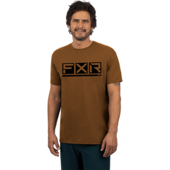 [Color:::Copper - Black] FXR Podium Premium T-Shirt