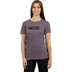 [Color:::Muted Grape / Black] FXR Women's Podium Premium T-Shirt