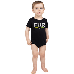 [Color:::Black / Glowstick] FXR Infant Podium Short Sleeve Onsie