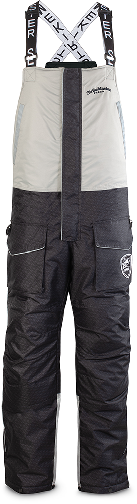 StrikeMaster Pro Bib - Black Grey Front
