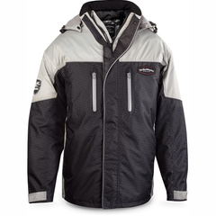 StrikeMaster Pro Jacket - Black Grey Front