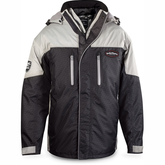 StrikeMaster Pro Jacket - Black Grey Front