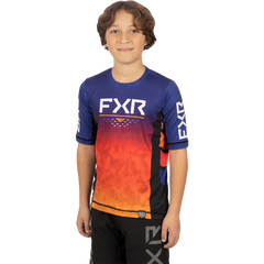[Color:::Anodized] FXR Youth Proflex UPF SS Jersey