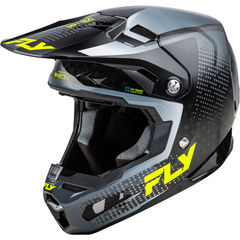 [Color:::Black Carbon / Grey / Hi-Vis] Youth Formula S Carbon Protocol Helmet