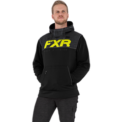 [Color:::Black / Hi Vis] FXR Pursuit Tech Pullover Hoodie