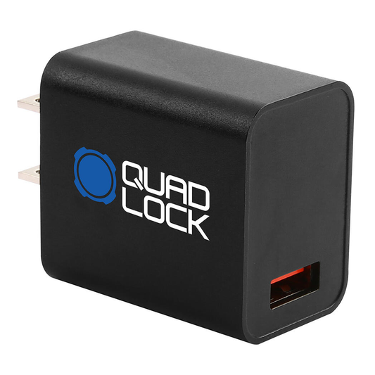 QUAD LOCK POWER ADAPTOR - US STANDARD (TYPE A) QUADLOCK-POWERADAPTORUSSTANDARD-18W-1