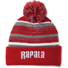 Rapala Pom Beanie (Red with White Logo) Red w/ White Logo