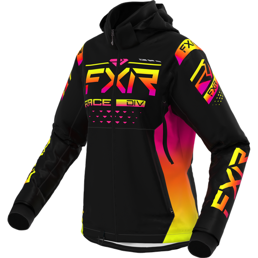 FXR Women's RRX Jacket Black-Neon-Fusion