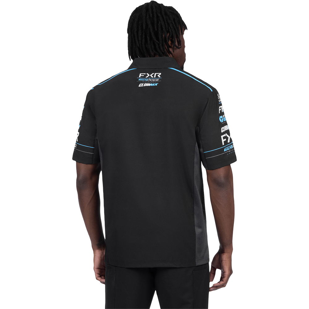  FXR Men&#39;s Race Division Performance UPF Polo Shirt