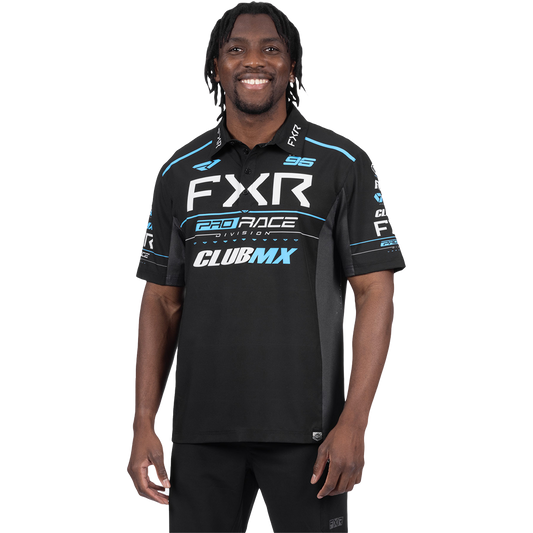  FXR Men's Race Division Performance UPF Polo Shirt