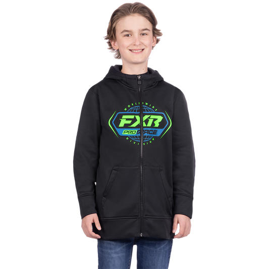  FXR Youth Race Division Tech Zip Hoodie