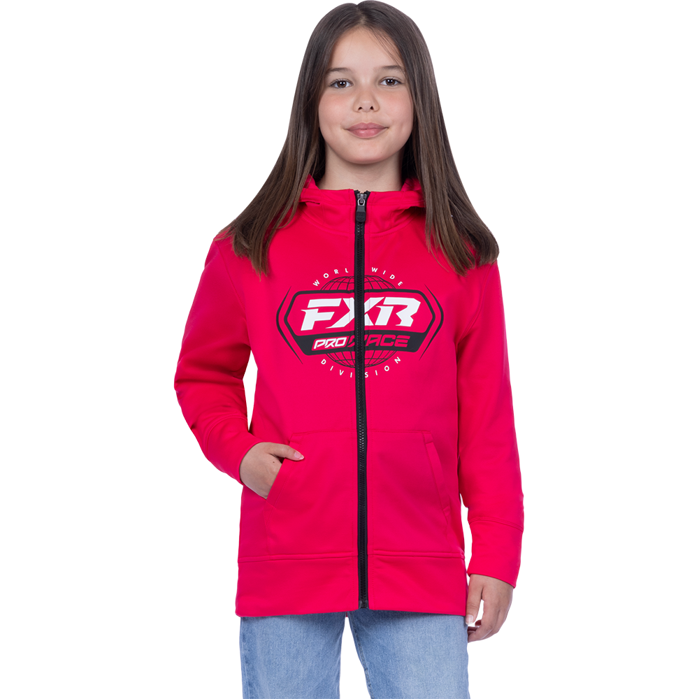  FXR Youth Race Division Tech Zip Hoodie
