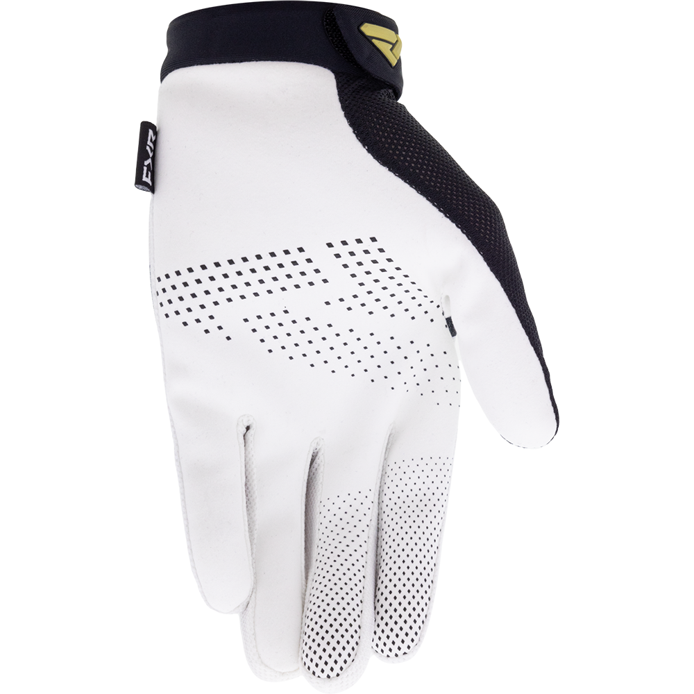 FXR Reflex Air MX Gloves White/Black/Gold M