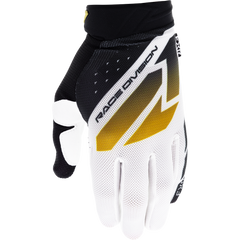 [Color:::White / Black / Gold] FXR Reflex Air MX Glove