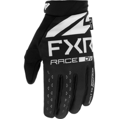 [Color:::Black / White] FXR Kids Reflex MX Glove