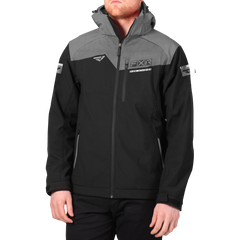 [Color:::Black-Grey Heather] FXR Renegade Softshell Jacket