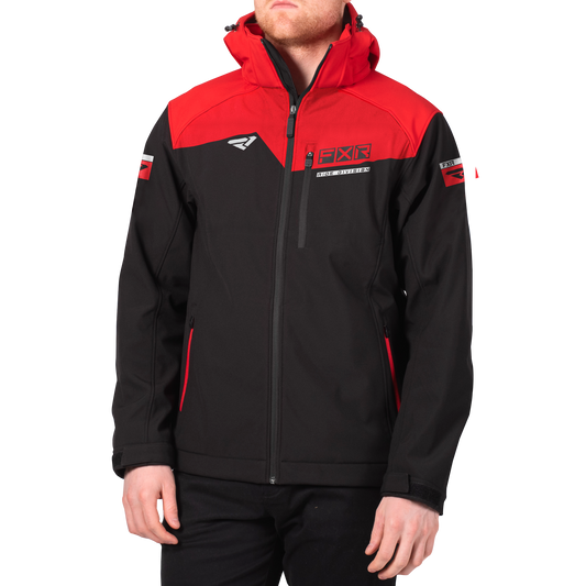 FXR Renegade Softshell Jacket Black-Red