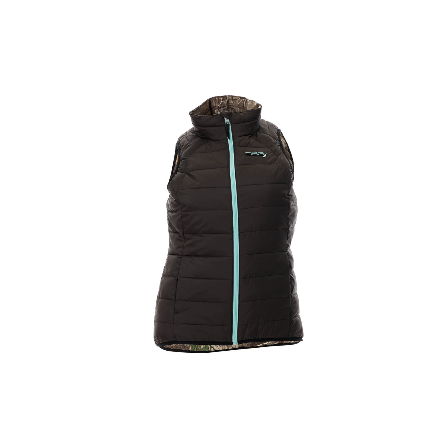 DSG Women's Reversible Puffer Vest Realtree Edge® or Black