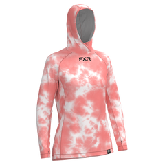 [Color:::Melon Dye] FXR Women's Rush Air UPF Pullover Hoodie
