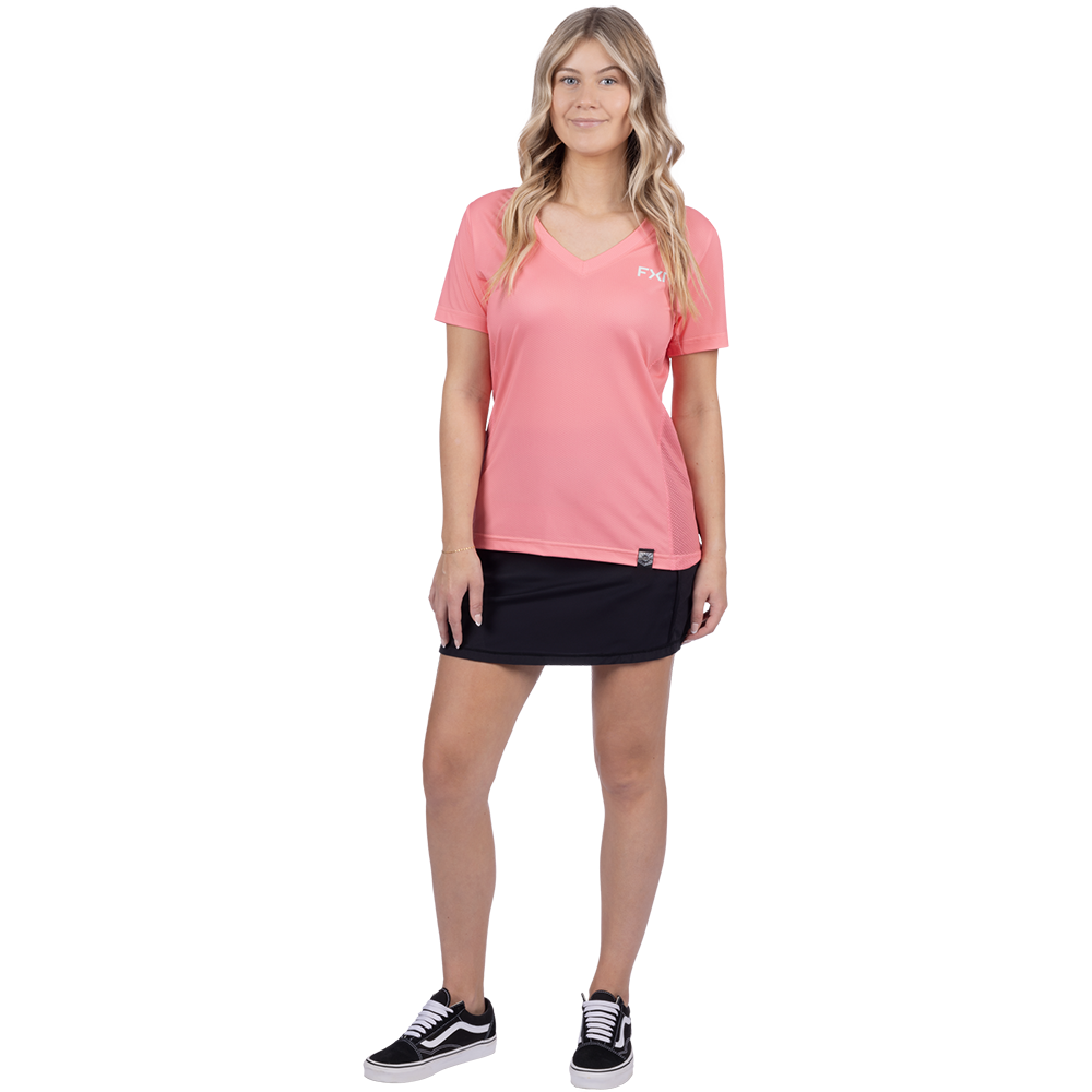  FXR Women&#39;s Rush Air UPF V-Neck T-Shirt