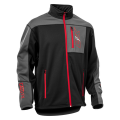 [Color:::Red/Black/Charcoal] Castle X Men's Fusion Mid-Layer