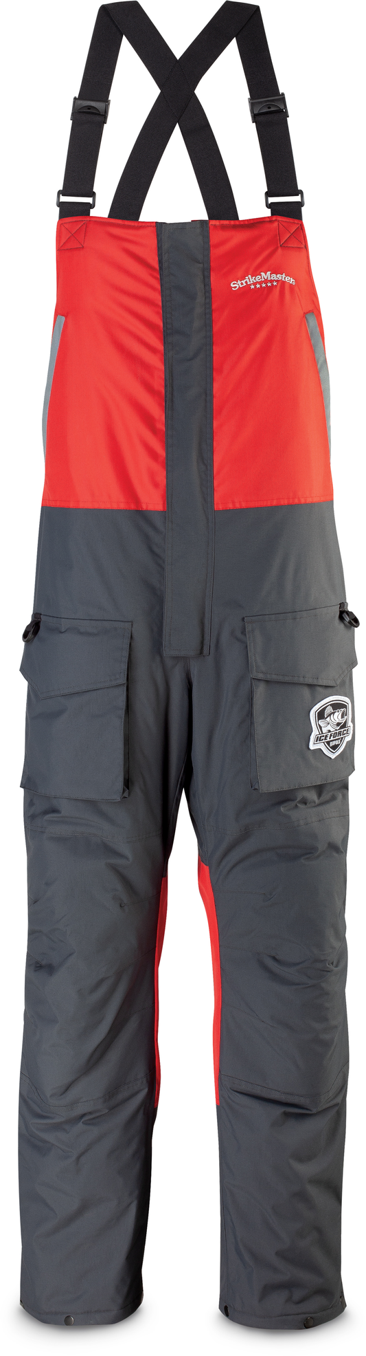 Strikemaster Surface Bibs - Red Charcoal