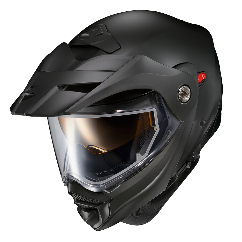 dual pane motorcycle helmets Scorpion EXO-AT960 Cold Weather Helmet (Dual Pane)