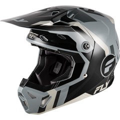 [Color:::Black / Grey / Light Grey] Fly Racing Youth Formula CP Seal Helmet