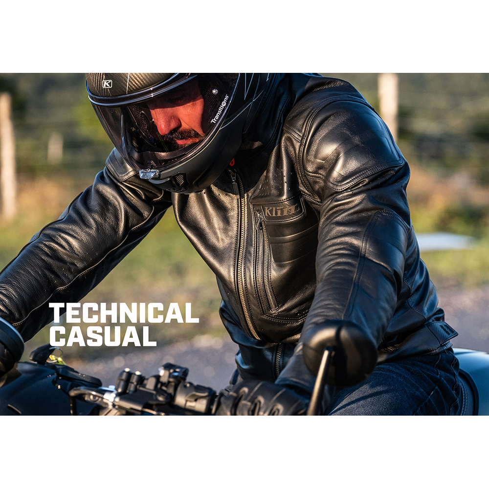 KLIM Sixxer Leather Jacket Premium Cowhide Riding – Up North Sports KLIM Sixxer Leather Jacket Premium Cowhide Riding – Up North Sports
