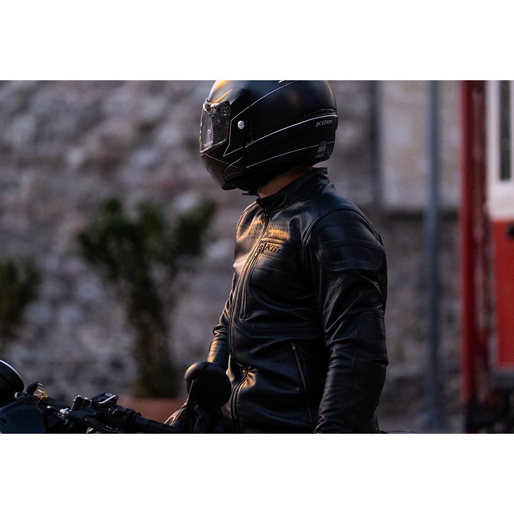 KLIM Sixxer Leather Jacket Premium Cowhide Riding – Up North Sports KLIM Sixxer Leather Jacket Premium Cowhide Riding – Up North Sports