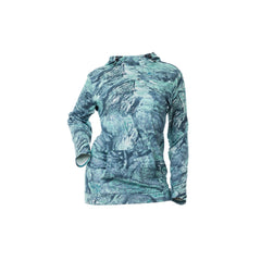 DSG Women's Skylar Technical Hoodie- Seafoam Realtree Aspect  Camo