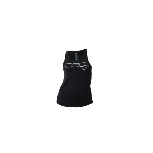 DSG Women's Razor Back UPF Tank Top - Black