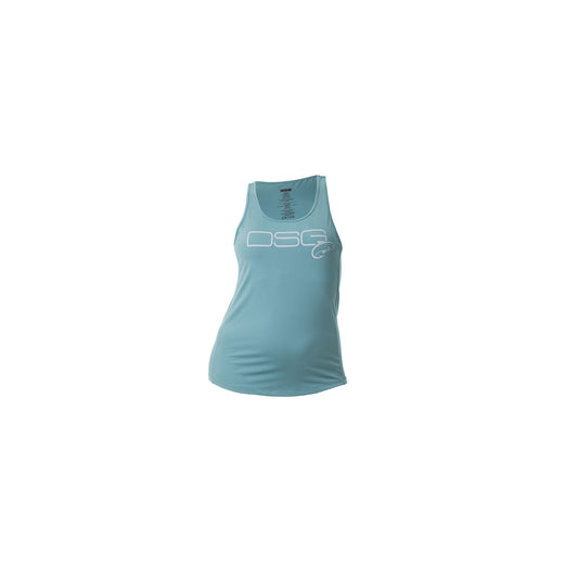 DSG Women's Razor Back UPF Tank Top - Dusty Teal