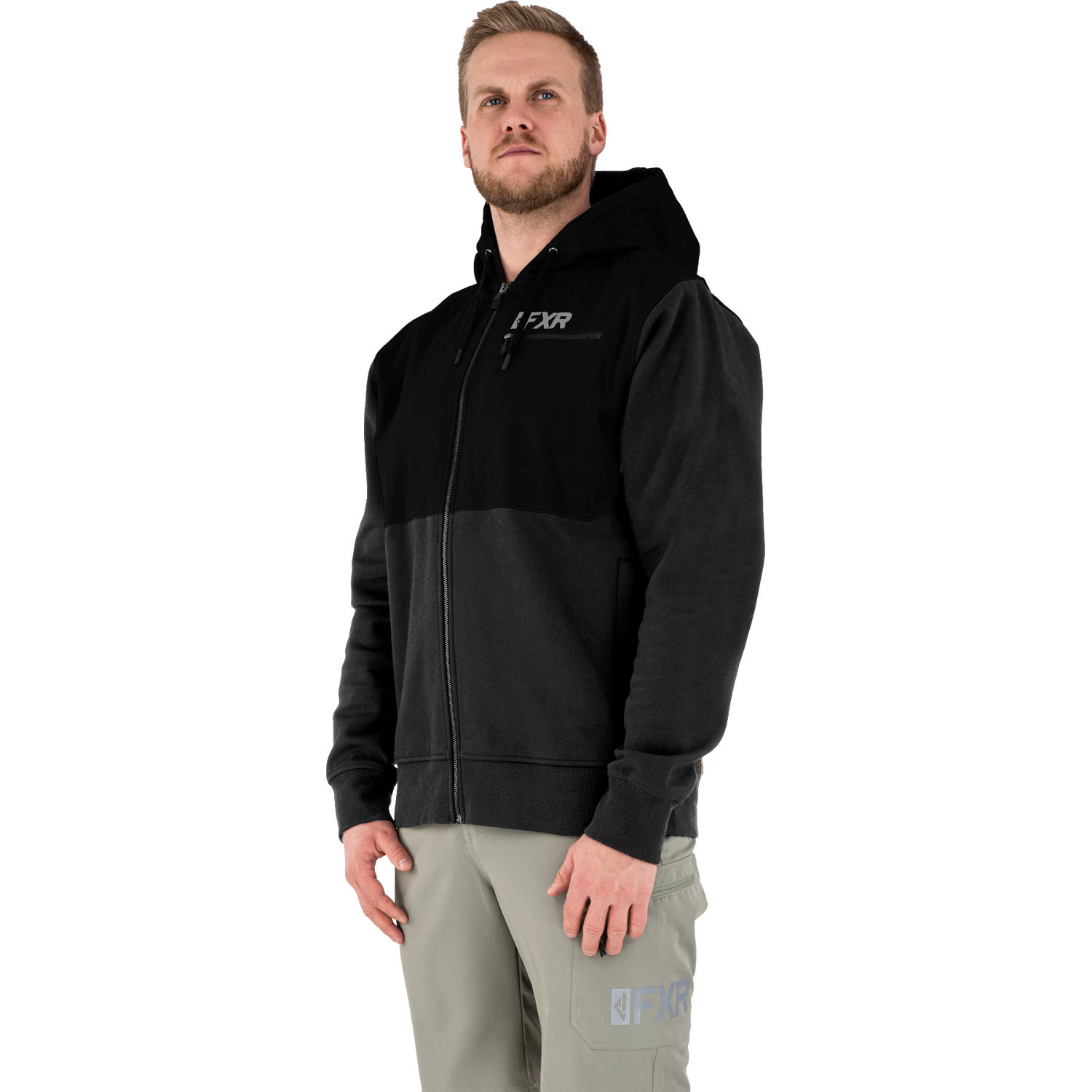 [Color:::Charcoal-Heather-Black] FXR Task Hoodie