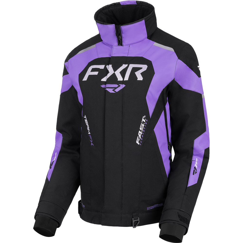 [Color:::Black / Amethyst] FXR Women's Team FX Jacket