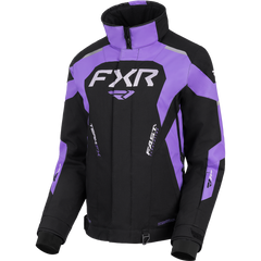[Color:::Black / Amethyst] FXR Women's Team FX Jacket