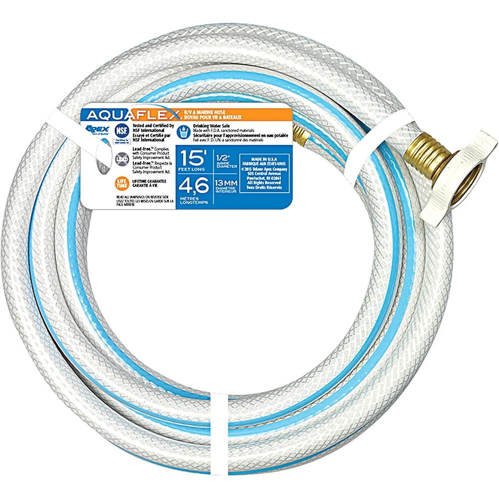 Teknor Apex Company Aqua Flex Hose - 1/2X15 RV/MARINE  - 7503-15