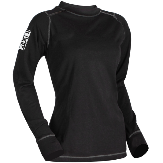 FXR Women's Tenacious Merino Longsleeve Black