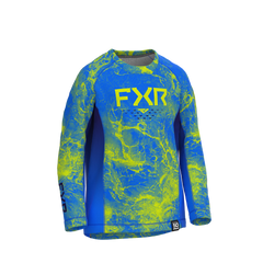 [Color:::Blue - Hi Vis Ripple] FXR Toddler Attack UPF Longsleeve