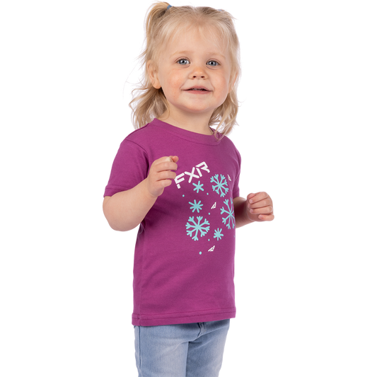FXR Toddler Elsa Premium T-Shirt Lt. Wine / White