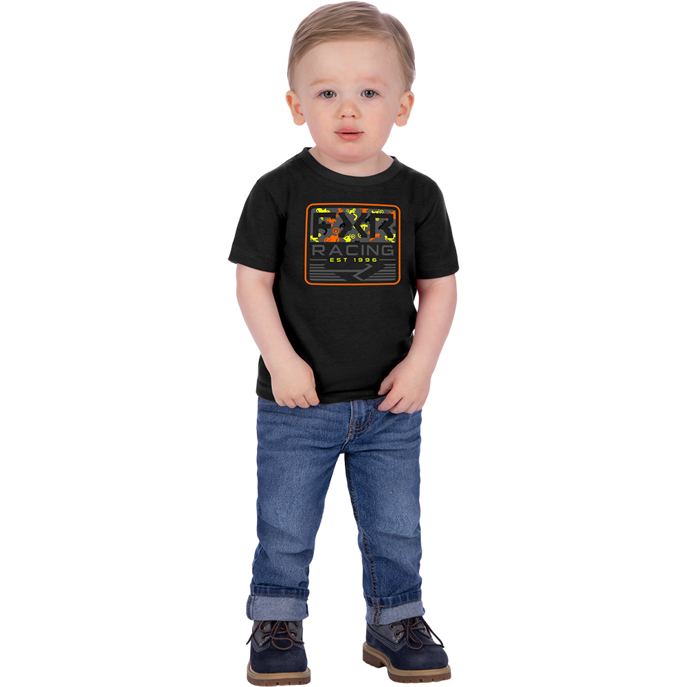 FXR Toddler Emblem Premium T-Shirt Black / Dirt Bike