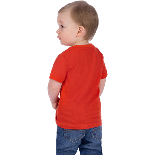 FXR Toddler Helium Premium T-Shirt Red Heather / Grey Camo