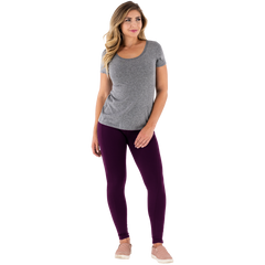 [Color:::Plum] FXR Women's Track Active Legging