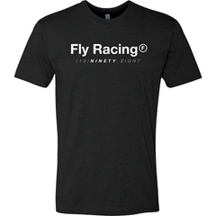 [Color:::Black] Fly Racing Trademark Tee