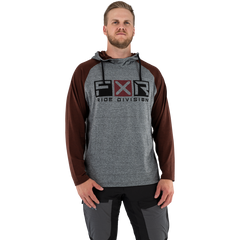 [Color:::Grey Heather-Rust] FXR Trainer Lite Tech Pullover Hoodie